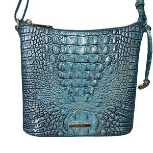 COPY - Brahmin Womens Crossbody Bag Blue Melbourne Leather Adjustable